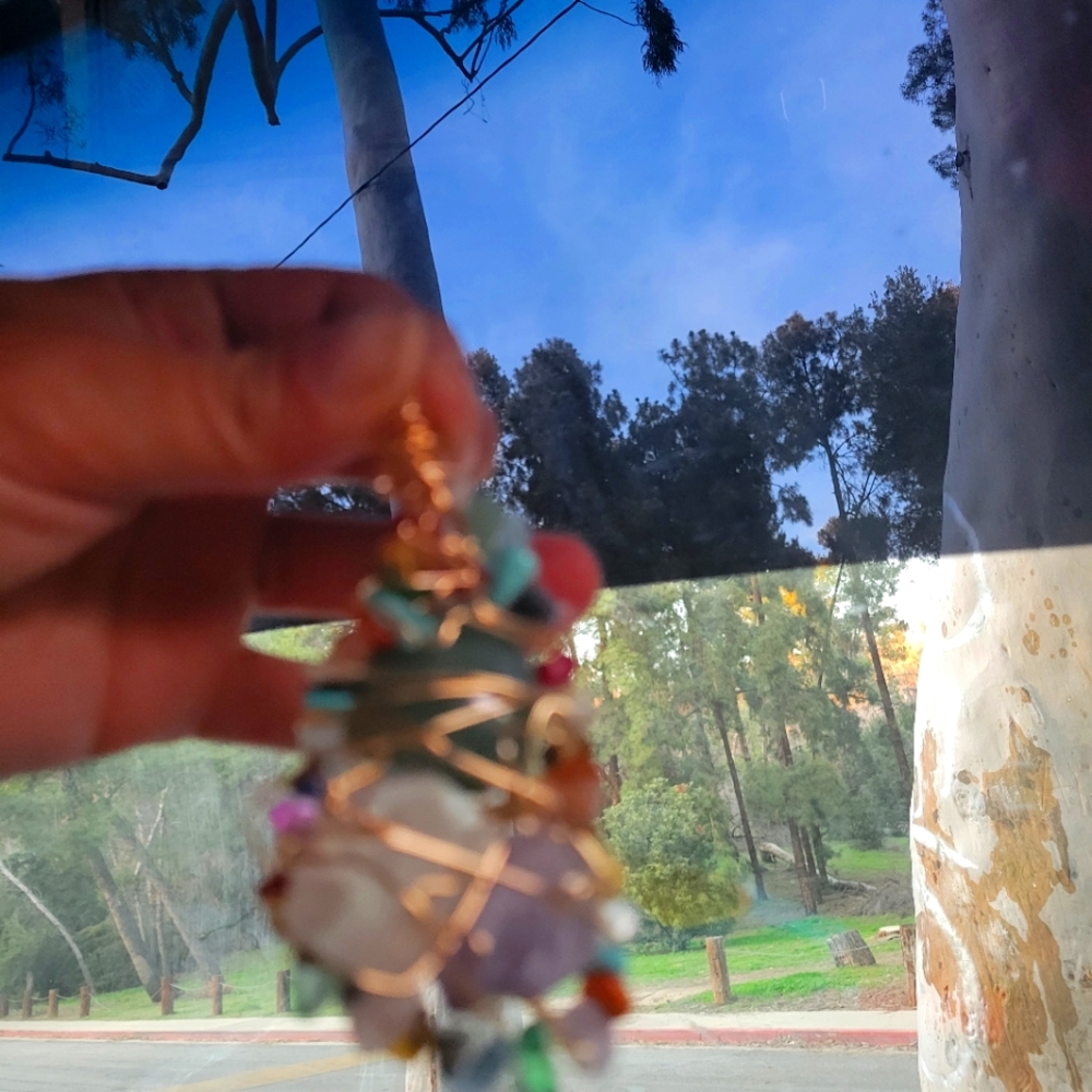 Handmade crystal necklaces